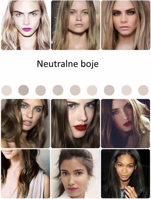Vodić kroz boje za kosu - Neutralne boje