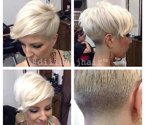 Prekrasne plave pixie frizure