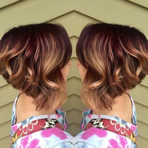 Cool balayage frizure za kratku kosu